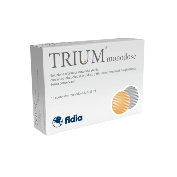 trium gocce oculari 15 flaconcini monodose 