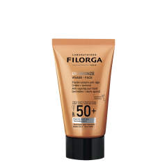 filorga uv bronze viso spf50+ protezione fluido solare anti-età 40ml