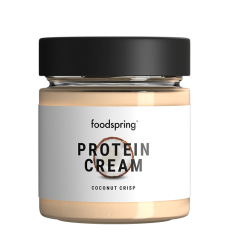 foodspring protein cream - crema proteica spalmabile al cocco croccante 200g