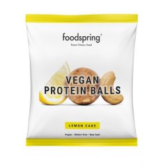 foodspring vegan protein balls - snack dolce vegano torta limone 40g
