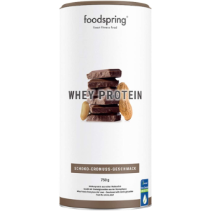 Foodspring Whey Protein - Proteine Per Lo Sviluppo Muscolare Cioccolato E Burro D'Arachidi 750g