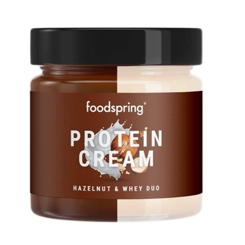 Foodspring Protein Cream - Crema Proteica Duo Spalmabile Alle Nocciole E Proteine Whey 200g