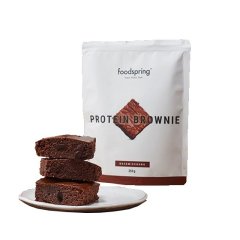 foodspring protein brownies - preparato per la preparazione dei brownies al cioccolato proteico 250g