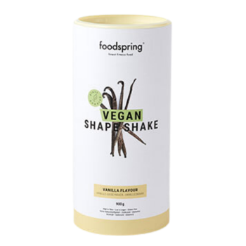 foodspring vegan shape shake- pasto sostitutivo vaniglia 900g