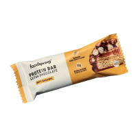 Foodspring Protein Bar - Barretta Proteica Extra Cioccolato Gusto Caramello Morbido 45g