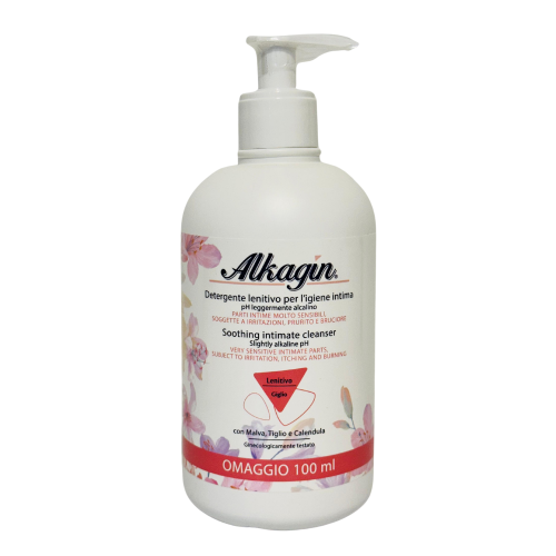 Alkagin Detergente Intimo Lenitivo pH Alcalino 500ml