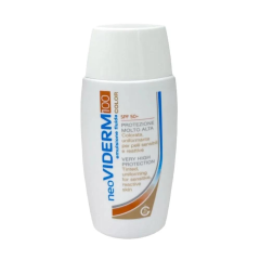 neoviderm 100 color spf50+ emulsione fluida colorata protezione solare molto alta 50ml