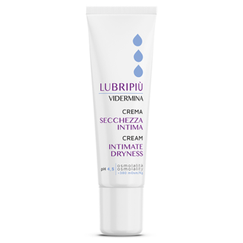 vidermina lubripiù – crema intima idratante e lenitiva 30ml