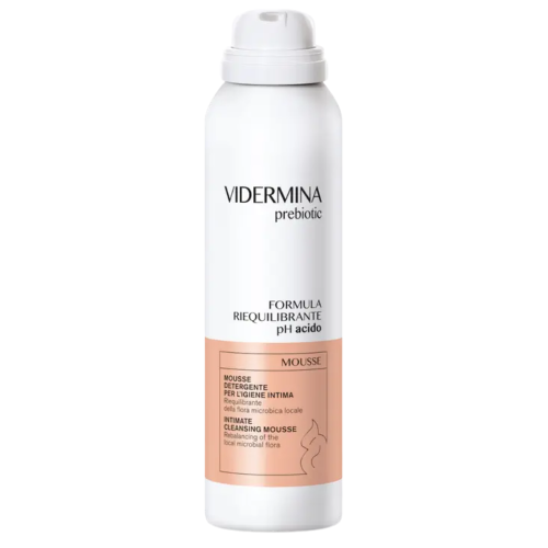 Vidermina Prebiotic – Mousse Intima Riequilibrante pH Acido 150ml