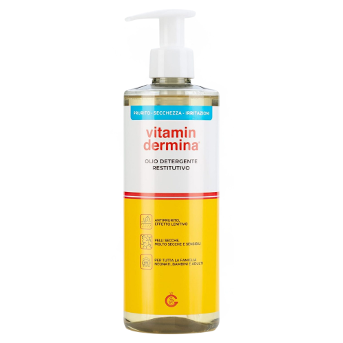 Vitamindermina – Olio Detergente Restituivo Pelli Secche 500ml
