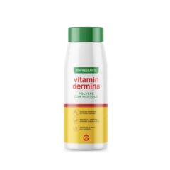 vitamindermina polvere con mentolo – rinfrescante e deodorante 100g