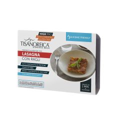 gianluca mech - high pro tisanoreica lasagna con ragù glycemic friendly 150g