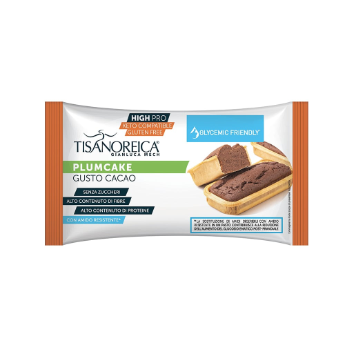 Gianluca Mech - High Pro Tisanoreica Plumcake Al Cacao Glycemic Friendly 40g