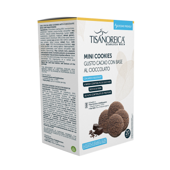 gianluca mech - tisanoreica mini cookies cacao glycemic friendly 250g