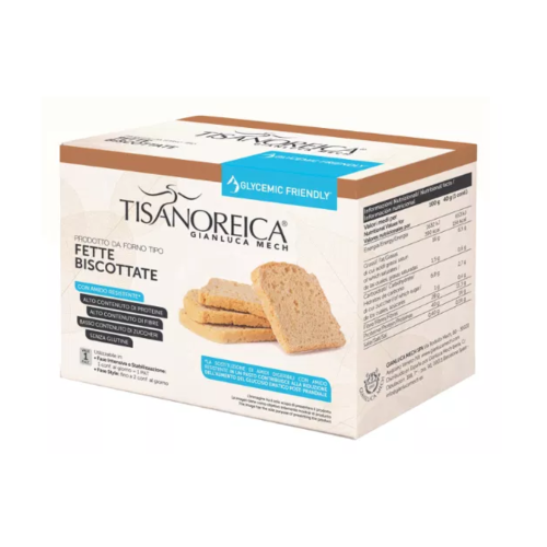 Gianluca Mech - Tisanoreica Prodotto Da Forno Tipo Fette Biscottate 120g