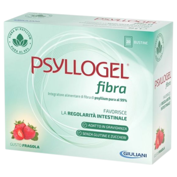 psyllogel fibra gusto fragola 20 bustine