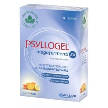 psyllogel megafermenti 24 miliardi di probiotici gusto ace 12 bustine