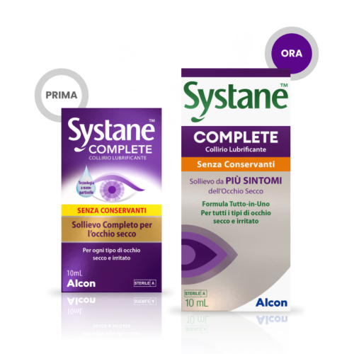 Systane Complete Collirio Lubrificante Sollievo Occhio Secco 10ml
