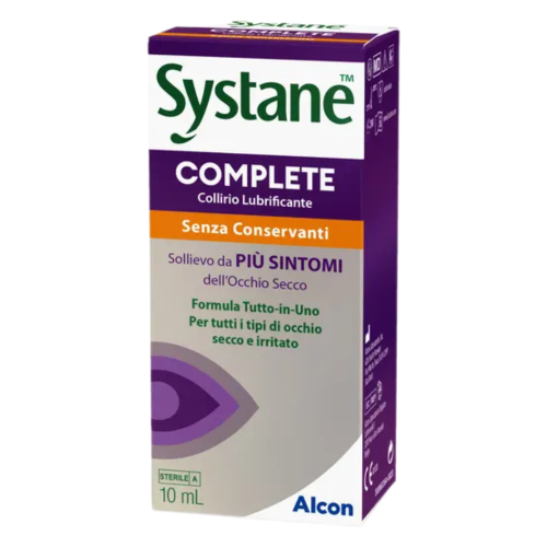 Systane Complete Collirio Lubrificante Sollievo Occhio Secco 10ml