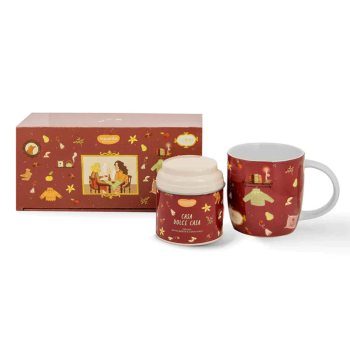 neavita - cofanetto coccole di tè 6 infusi casa dolce casa + mug in ceramica