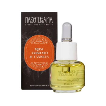 nasoterapia essenza aromatica 15ml - rum ambrato e vaniglia