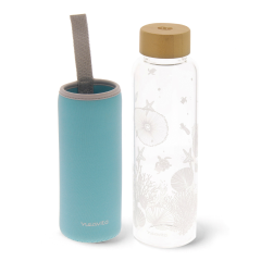 neavita twice sea bottiglia vetro tappo legno 500ml