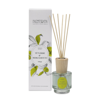 nasoterapia diffusore bastoncini té verde e bergamotto 100ml