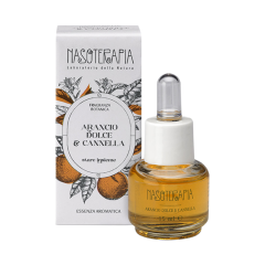 nasoterapia essenza aromatica 15ml - arancio dolce e cannella 