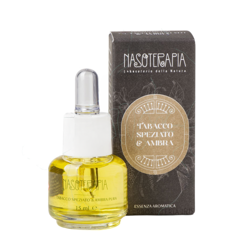 Nasoterapia Essenza Aromatica 15ml - Tabacco Speziato E Ambra