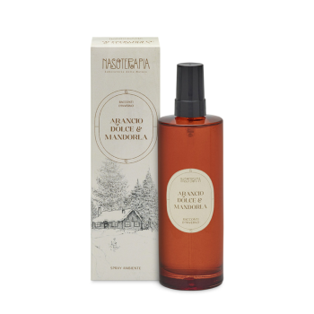 nasoterapia spray ambienti racconti d'inverno arancio dolce e mandorla 100ml