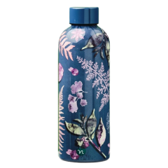 neavita - bottiglia thermos in acciaio inox watercolor blu 500ml