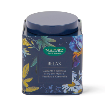 neavita infuso rituali botanici in caddy tisana relax 40g