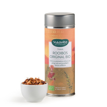 neavita silver tin rooibos original bio taglio tisana 70g
