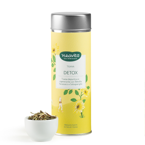 Neavita Silver Tin Tisana Sfusa Detox 70g