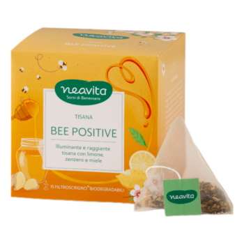 neavita tisana filtroscrigno bee positive limone zenzero e miele 15 filtri