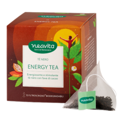 neavita tisana filtroscrigno energy tea tè nero 15 filtri