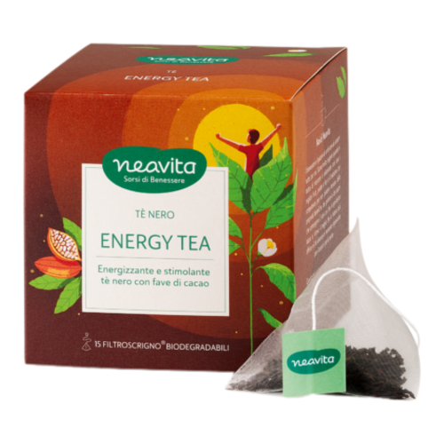 Neavita Tisana Filtroscrigno Energy Tea Tè Nero 15 Filtri