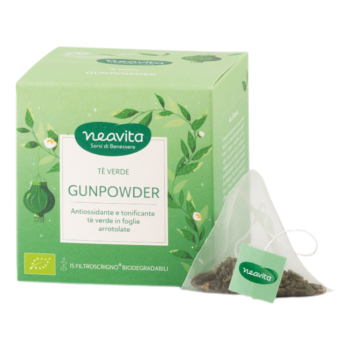 neavita tisana filtroscrigno tè verde gunpowder bio 15 filtri