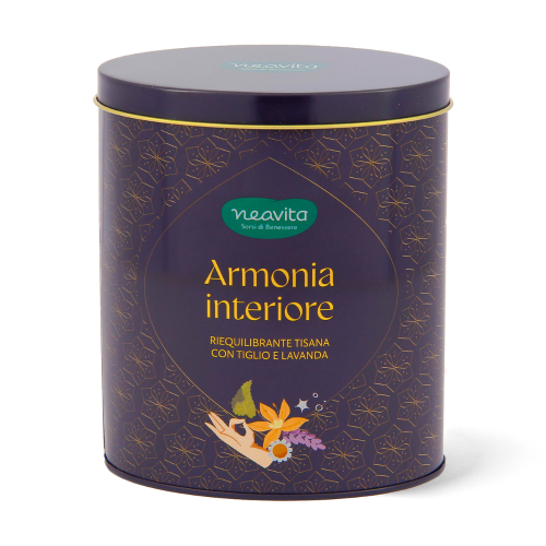 Neavita Tisana Mindful Tea Oval Tin Armonia Interiore 12 Filtroscrigno