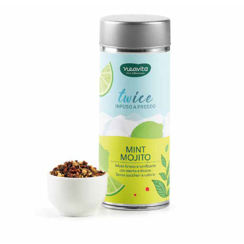 Neavita - Twice Silver Tin Infuso A Freddo Mint Mojito Taglio Tisana Sfuso 90g