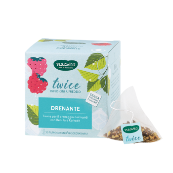 neavita - twice tisana drenante 15 filtroscrigno