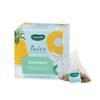 neavita - twice infuso a freddo tisana sgonfiante 15 filtroscrigno