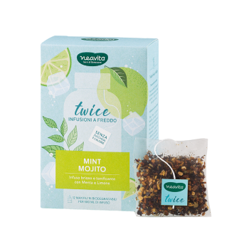 neavita - twice to go infuso a freddo mint mojito 12 maxi-filtro 