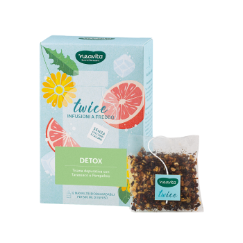 neavita - twice to go infuso a freddo detox 12 maxi-filtro
