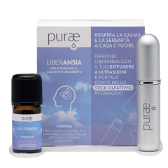 purae liberansia sinergia con oli essenziali 5ml + stick olfattivo