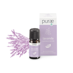 purae olio essenziale lavanda hybrida bio 10ml