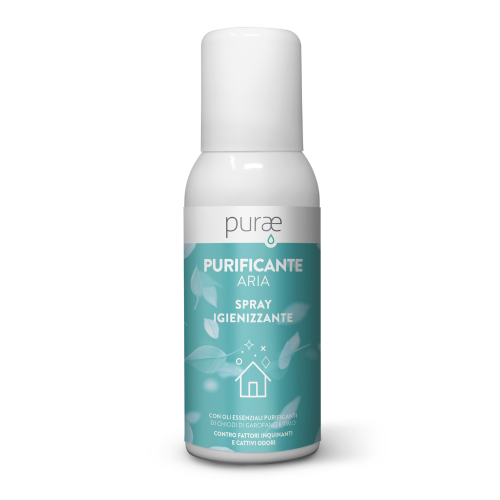 Purae Purificante Aria Spray Igienizzante Superfici E Tessuti 100ml