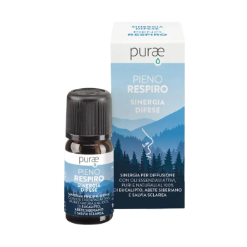 purae sinergia con oli essenziali - pieno respiro difese 10ml