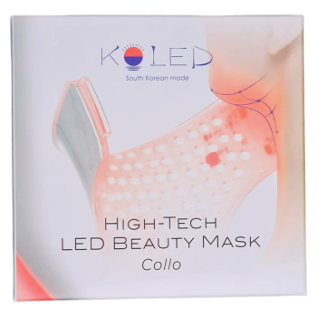 hino koled led beauty mask - maschera led collo