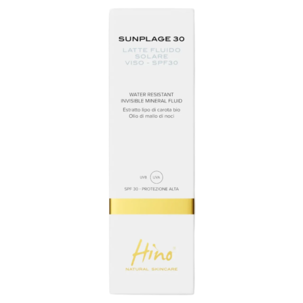 Hino Sunplage Spf30 – Latte Solare Minerale Viso 50ml